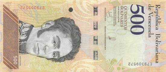 500 Bolivares 2018